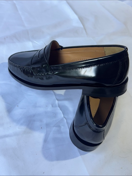 Cole Haan Black Patent Leather Penny Loafers main image 16
